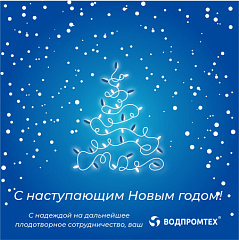 С наступающим Новым 2025 годом! С наступающим Новым 2025 годом! – ВОДПРОМТЕХ